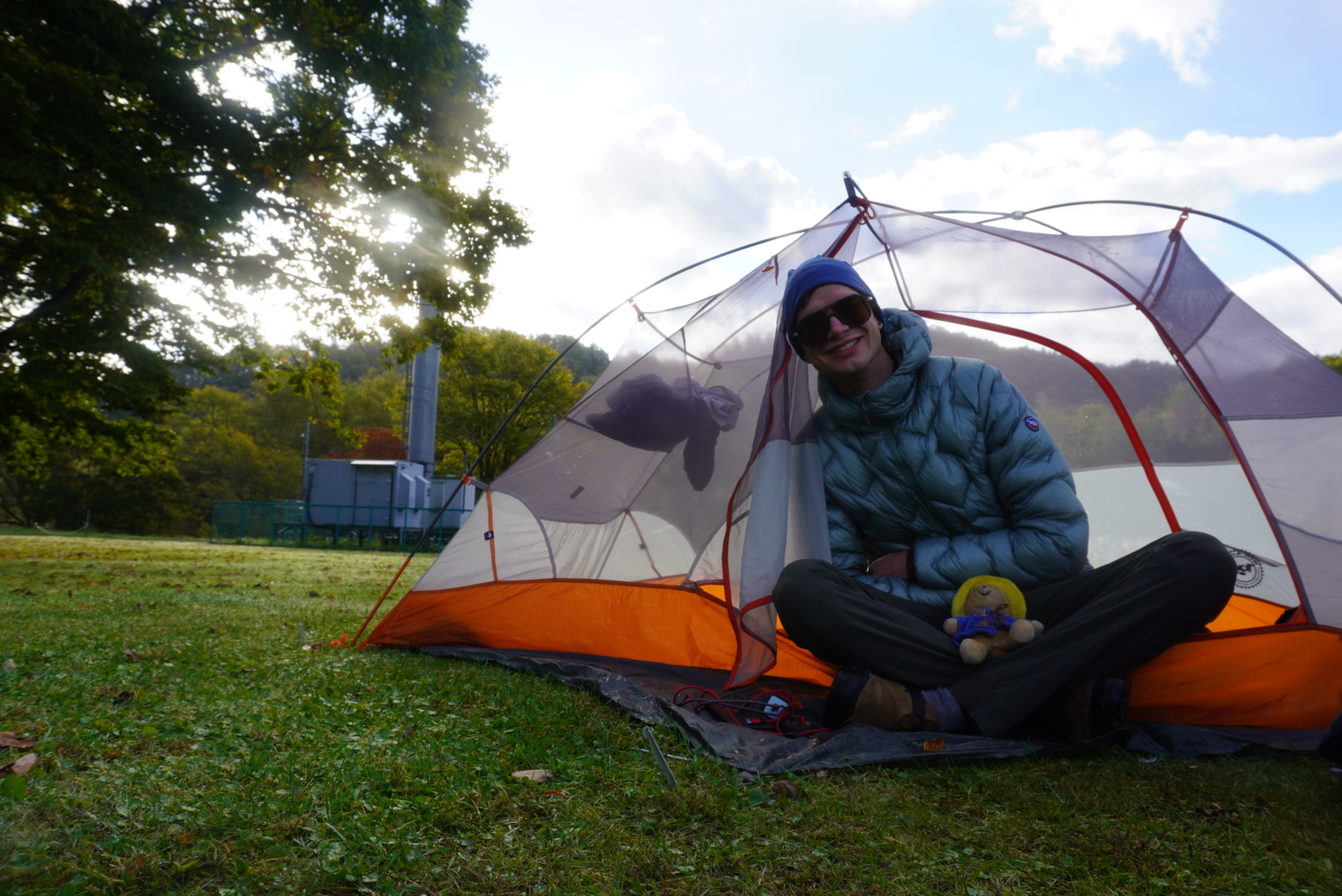 My first campsite